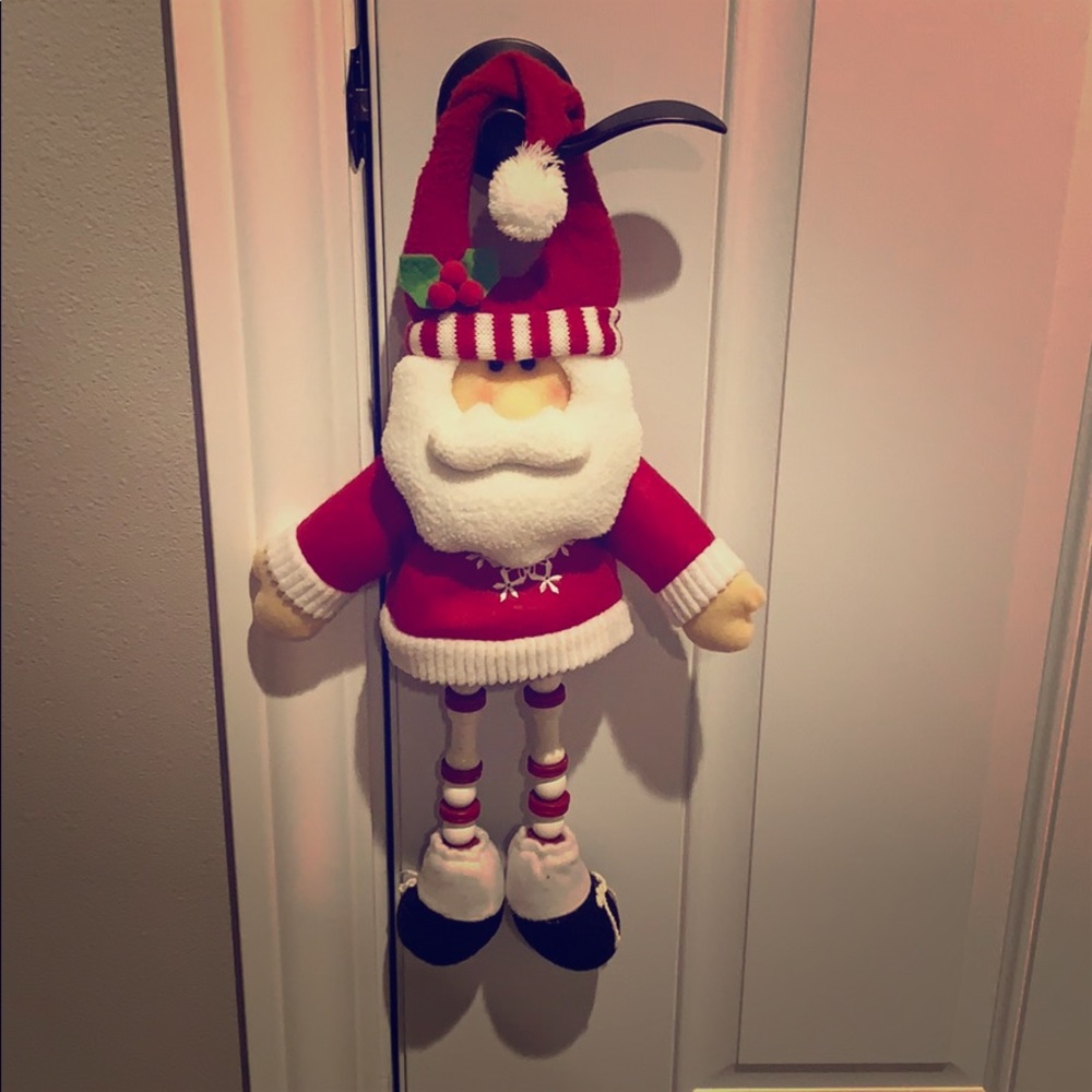Santa door knob hanger